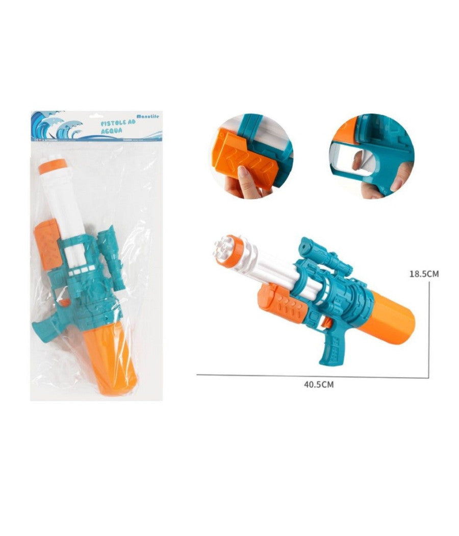 Pistola Ad Acqua Giocattolo 40.5 X 18.5 Cm Gioco Per Bambini Mare Estate 605453         