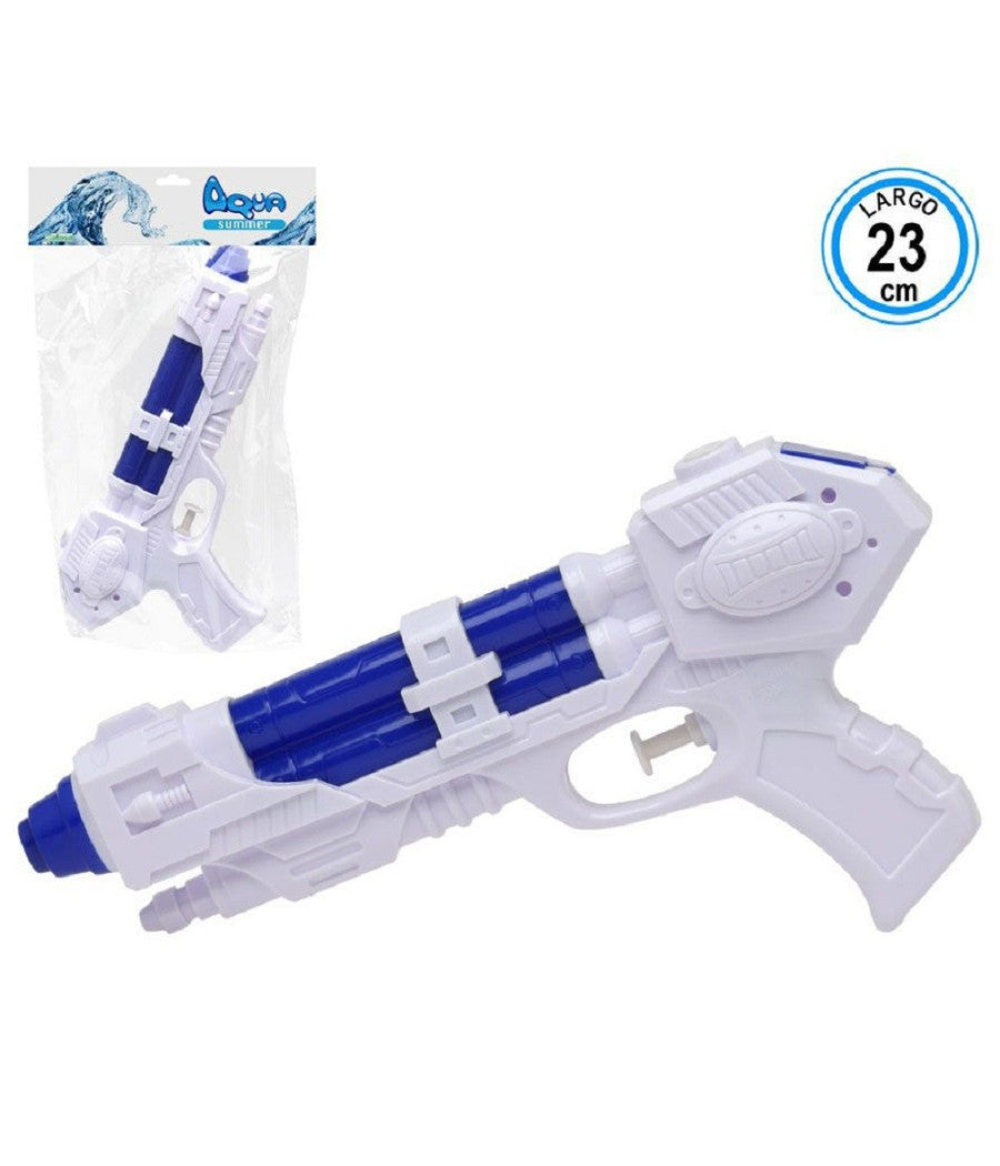 Pistola Ad Acqua Grande Largo 23cm Giocattolo Bambini Mare Estate Spiaggia 69451a         