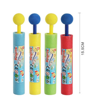 Pistola Ad Acqua Tubo 15.5cm Manico A Pomello Bambini Schiuma Gioco Estate 605464         