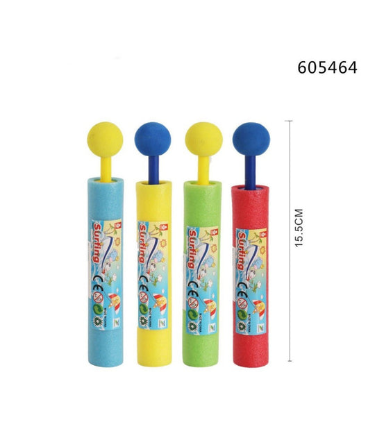 Pistola Ad Acqua Tubo 15.5cm Manico A Pomello Bambini Schiuma Gioco Estate 605464         