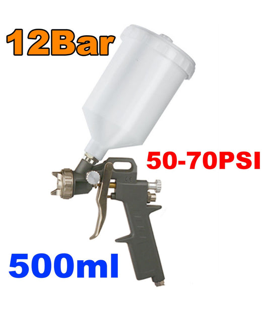 Pistola Aerografo Verniciatura Professionale 500ml 1.5 Spray Gun 12bar 990p         