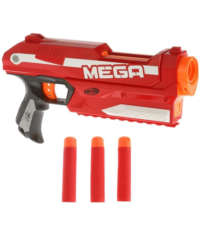 Pistola N-strike Elite Mega Magnus Giocattolo Bambini 3 Colpi Munizioni         