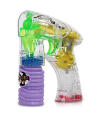 Pistola Spara Bolle Di Sapone Con Luci Giocattoli Per Bambini Gadget Per Feste         