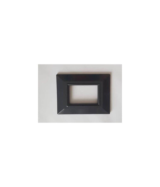 Placca Placchetta Placchette Compatibili Per Serie Axolute Bticino Colorate Sq  Grigio Scuro -4 Fori     -