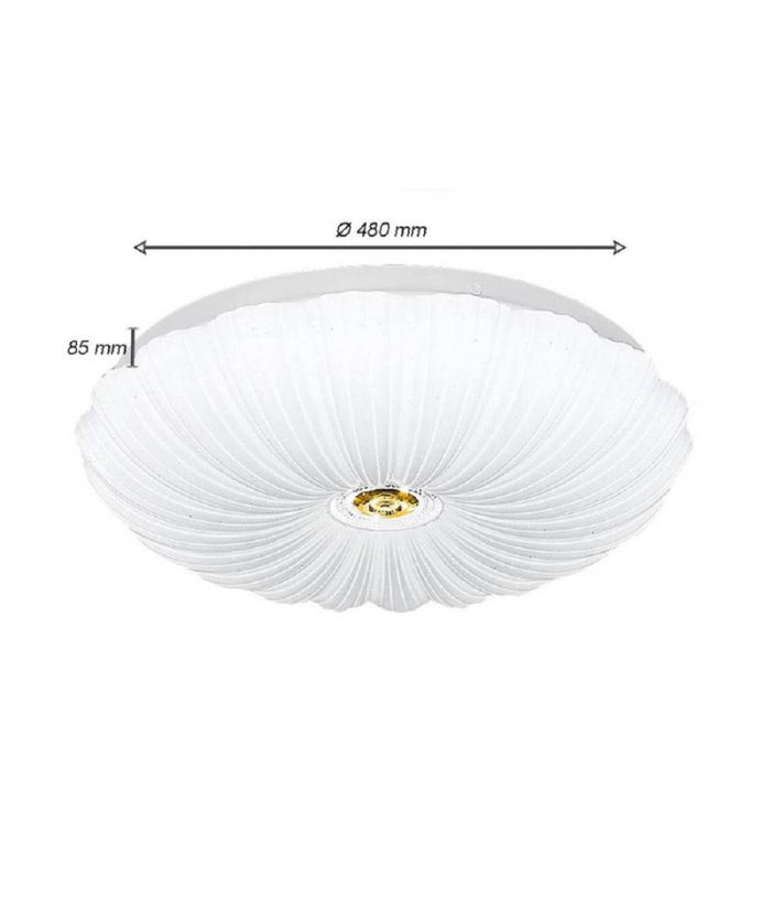 Plafoniera A Led Lampadario Da Soffitto Dimmerabile 3 Colorazione Di Luce C39-3c         