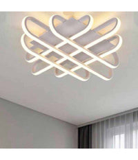 Plafoniera Da Soffitto Led 58 W Lampadario Moderno Luce 6500k 4000k 3000k C41-b         