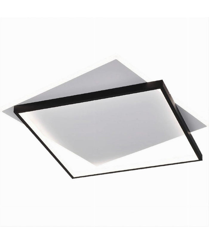 Plafoniera Da Soffitto Quadrata 39 W Lampada Dimmerabile 3 Colori Di Luce C57-3c         