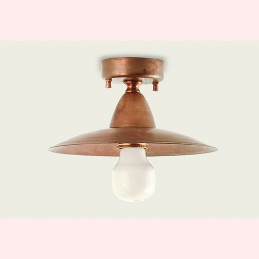 Plafoniera esterno rustica lampadari bartalini crispla pl20 e27 led ottone lampada soffitto