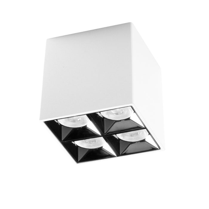 Plafoniera gea led gfa1140 led integrato lampada soffitto moderna, tonalità luce 3000°k (luce calda)