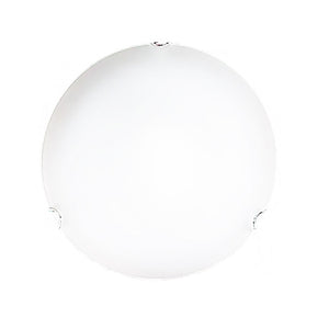 Plafoniera moderna illuminando bianca plbianca40 e27 led vetro lampada soffitto