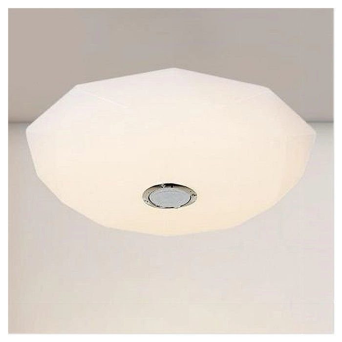 Trade Shop - Plafoniera Lampada Da Soffitto Led Bianco 60 Watt ø500mm Cambio Colore Rgb 02546         