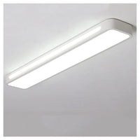 Trade Shop - Plafoniera Led 18w Bianco Soffitto Rettangolare Striscia Moderno Luce 6500k 50200         