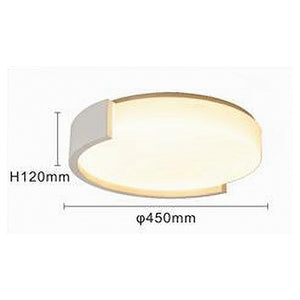 Trade Shop - Plafoniera Led 24 W Cerchio Bianco Moderno Da Soffitto Tonda Luce Naturale 50095         