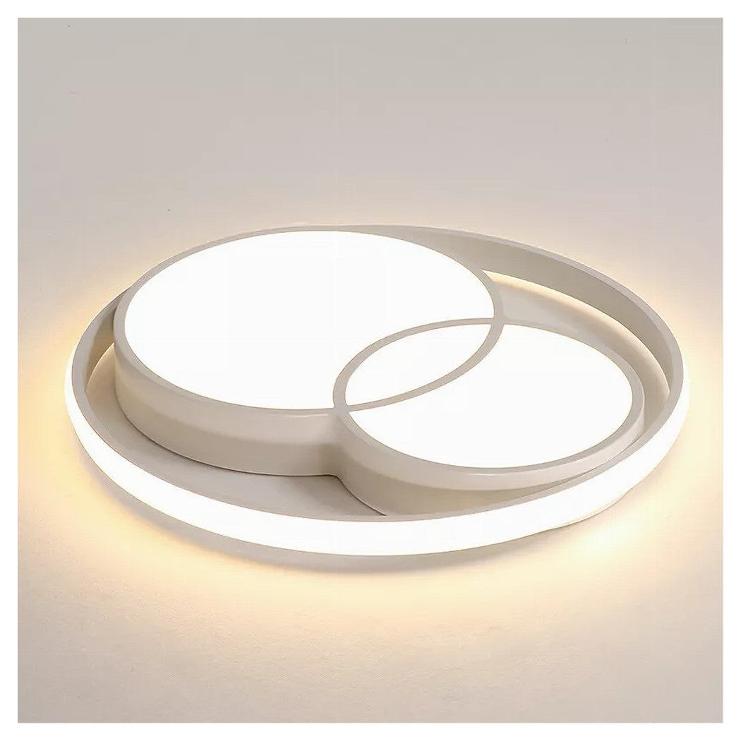 Trade Shop - Plafoniera Led 36 W Cerchio Bianco Moderno Da Soffitto Tonda Luce Naturale 71431         