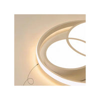 Trade Shop - Plafoniera Led 36 W Cerchio Bianco Moderno Da Soffitto Tonda Luce Naturale 71431         