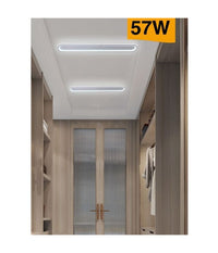 Plafoniera Led 57 W Lampada Soffitto Design Moderno Luce 4000k 3000k 6500k C43b         