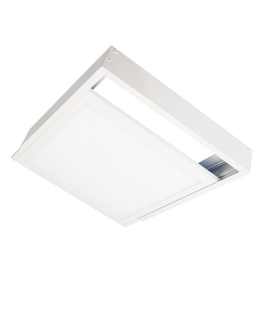 Plafoniera Led 94w Luce Rgb+3000k Rgbw 24v Cromoterapia Lampada Soffitto 62x62cm         