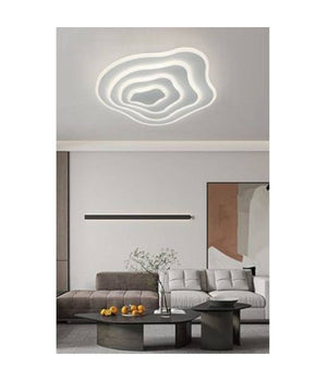 Plafoniera Led Effetto Ondulato Da Soffitto 59watt Luce 6500k 4000k 3000k Pn-28b         