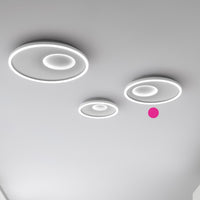 Plafoniera led gea luce melania pm 3000°k bianco lampada soffitto