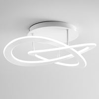 Plafoniera led gea luce yara pp c 30w led alluminio lampada soffitto moderna