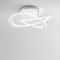 Plafoniera led gea luce yara pp c 30w led alluminio lampada soffitto moderna