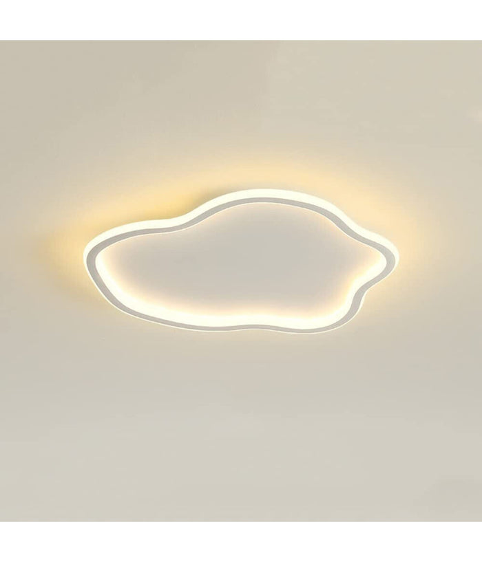 Plafoniera Led Lampada Soffitto Moderna Ondulata Luce Fredda Naturale Calda C48         