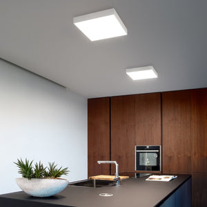 Plafoniera led moderna gea led biham q gpl311n 4329lm lampada soffitto alluminio metacrilato