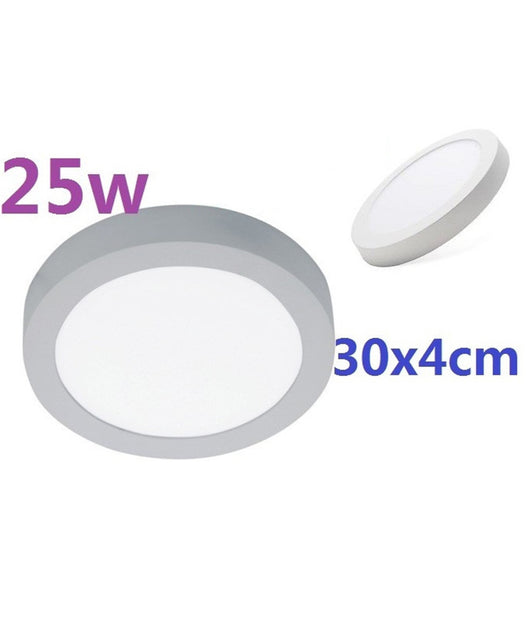 Plafoniera Led Soffitto Lampade Quadrato 150 Led 25w Resa 250w Luce Bianca         