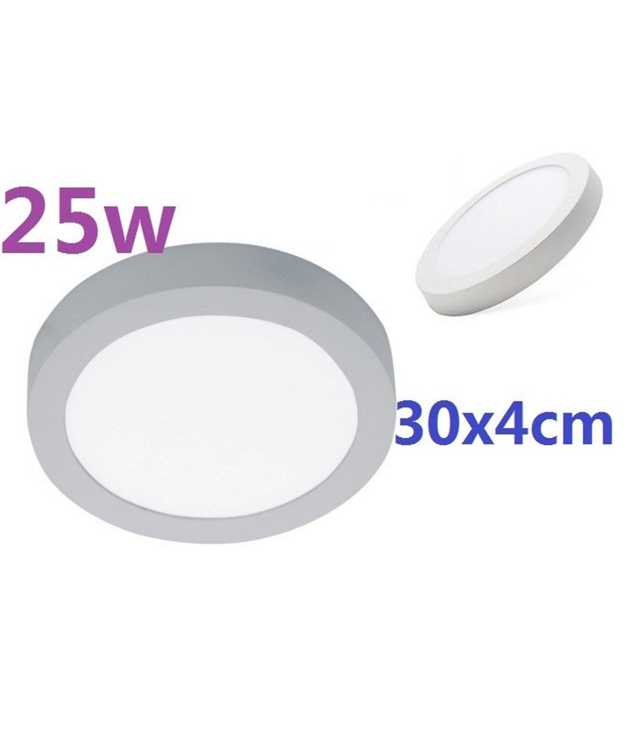 Plafoniera Led Soffitto Lampade Quadrato 150 Led 25w Resa 250w Luce Bianca         