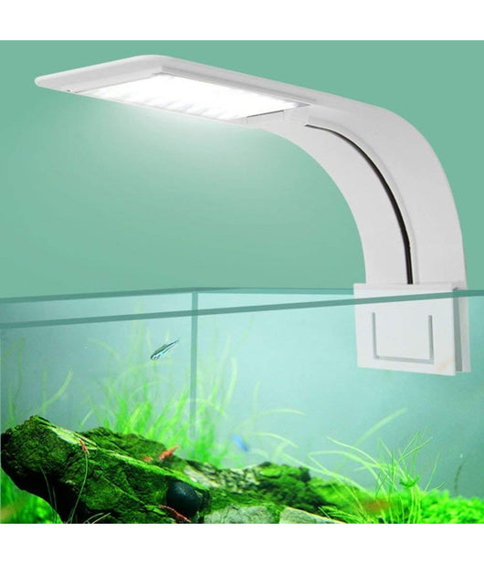 Plafoniera Luce Lampada Dee-301 Illuminazione 18 Led Esterna 7w Acquario 30-60cm         