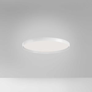 Plafoniera moderna gea luce acelia pm b led alluminio metacrilato lampada soffitto