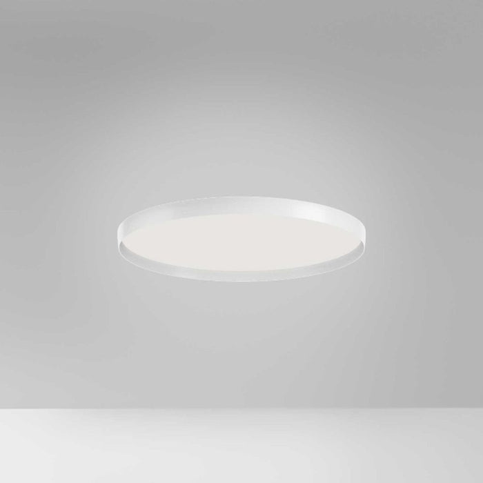 Plafoniera moderna gea luce acelia pm b led alluminio metacrilato lampada soffitto