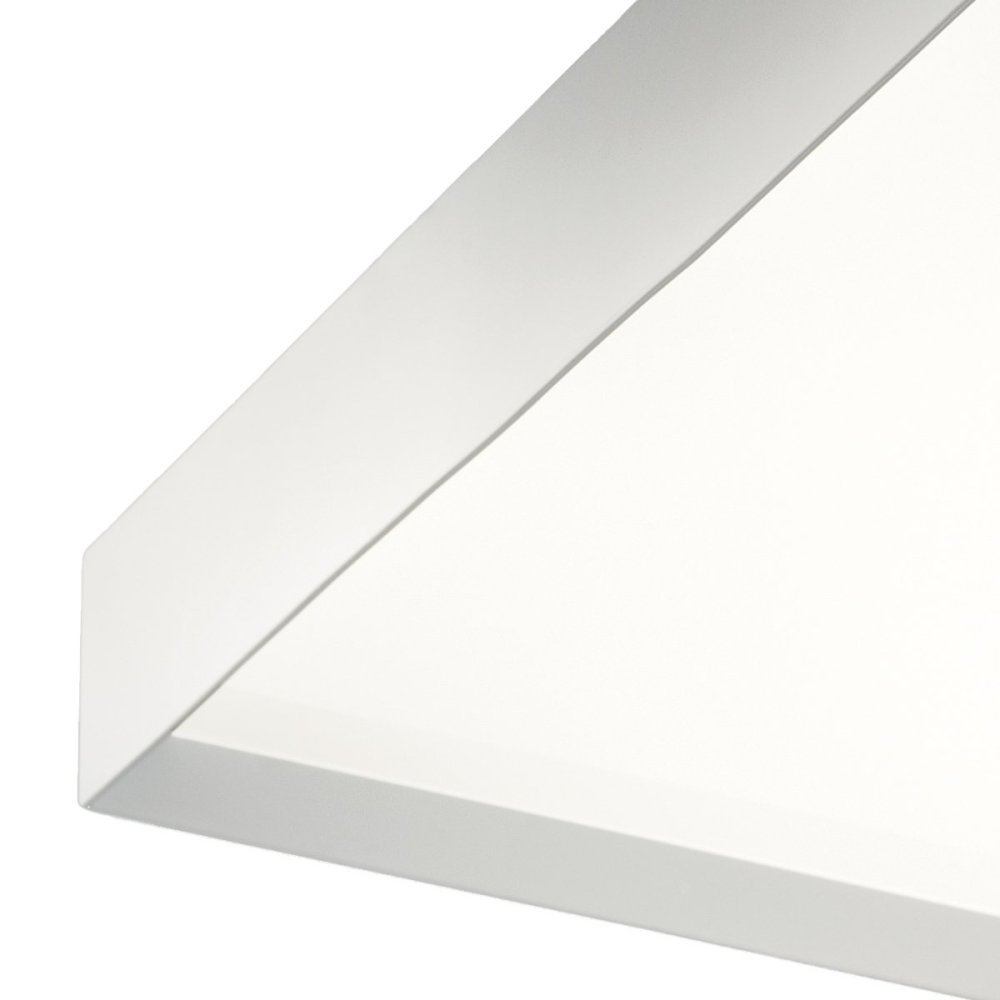 Plafoniera moderna gea luce aoi pp b led alluminio metacrilato lampada soffitto