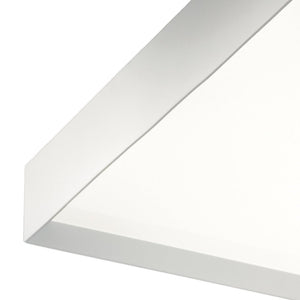 Plafoniera moderna gea luce aoi pp b led alluminio metacrilato lampada soffitto