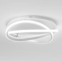 Plafoniera moderna gea luce atia pm b led alluminio silicone lampada soffitto