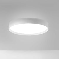 Plafoniera moderna gea luce ava pm b led alluminio metacrilato lampada soffitto