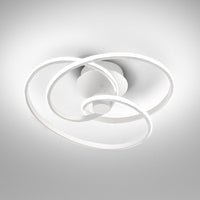 Plafoniera moderna gea luce diva pp b led alluminio silicone lampada soffitto