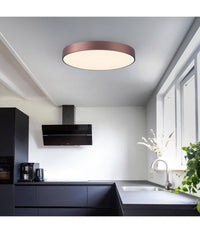 Plafoniera Moderna Tonda Led 65w Cct 3000k 4000k Lampada Soffitto Muro Luce 60cm         