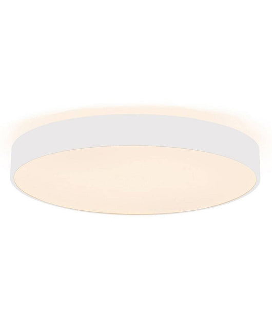 Plafoniera Moderna Tonda Led 65w Cct 3000k 4000k Lampada Soffitto Muro Luce 60cm  Bianco       