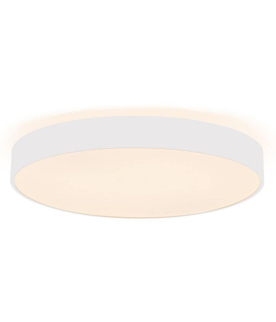 Plafoniera Moderna Tonda Led 65w Cct 3000k 4000k Lampada Soffitto Muro Luce 60cm         