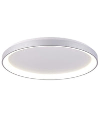 Plafoniera Moderna Tonda Led Cct 42w 3000k 4000k Luce Soffitto Lampada Muro 58cm         