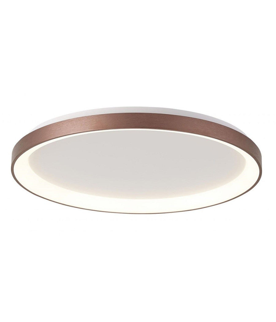 Plafoniera Moderna Tonda Led Cct 60 W 3000k 4000k Soffitto Lampada Parete 80 Cm         