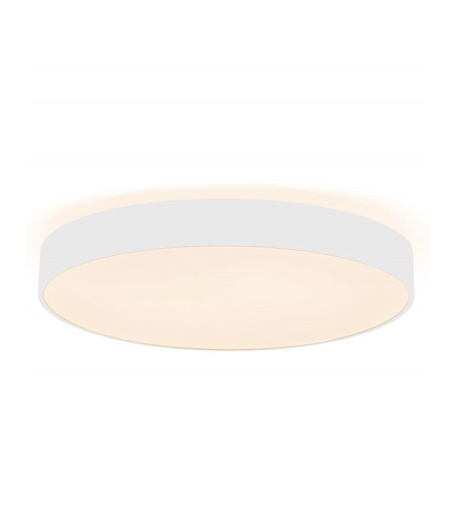 Plafoniera Rotonda Led 95w Cct 3000k 4000k Lampada 80cm Luce Soffitto Camera 230v         