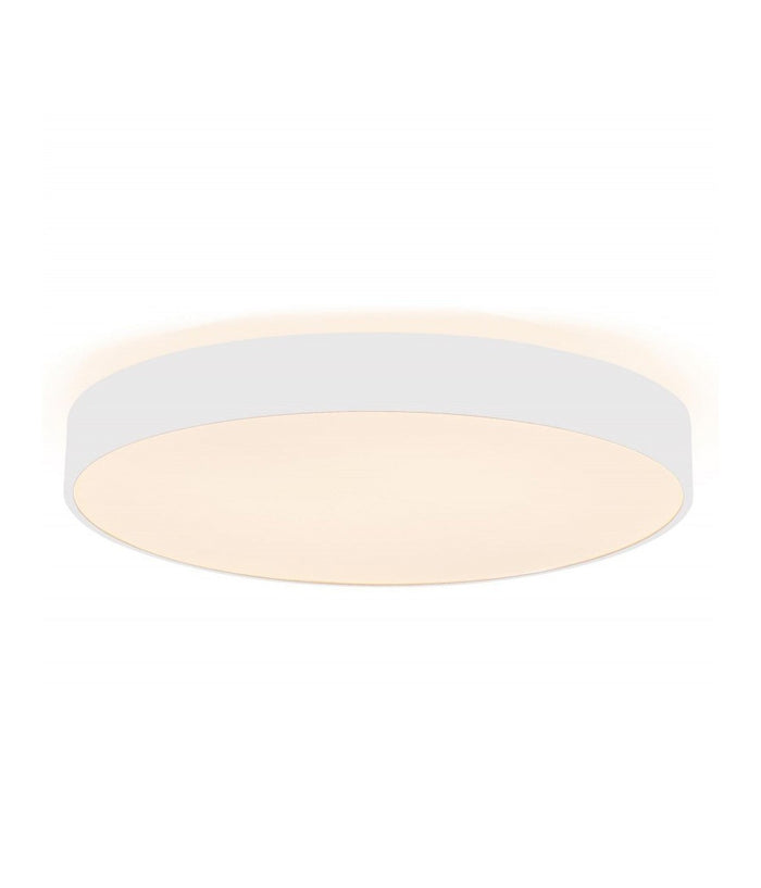 Plafoniera Rotonda Led 95w Cct 3000k 4000k Lampada 80cm Luce Soffitto Camera 230v  Bianco       