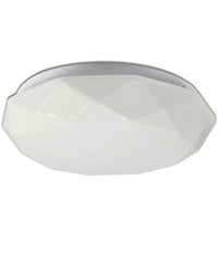 Plafoniera Soffitto Lavorata 24 Watt 48led Moderno Luce 3000k 4000k 6500k C-0         