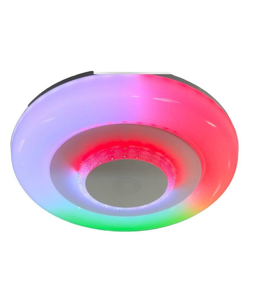 Plafoniera Soffitto Luce Led Rgb Bluetooth Cassa Telecomando Dimmerabile C44-rgb-o         