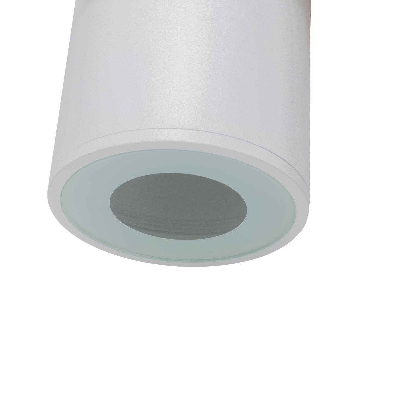 Plafoniera faretto TONDO lampada soffitto LED GU10 luce sensoriale bagno IP65 230V COLORE BIANCO SENZA LAMPADA