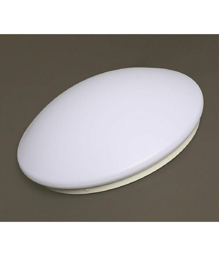 Plafoniera Tonda Soffitto 18w Metallo Plastica Ip20 Luce 6500k 4000k 3000k C01-18         