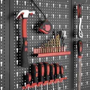 Planner - Pannello forato per appendere attrezzi, scaffale da parete da officina