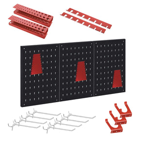 Planner - Pannello forato per appendere attrezzi, scaffale da parete da officina